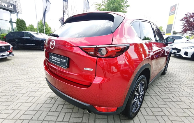 Mazda CX-5 cena 120900 przebieg: 71297, rok produkcji 2018 z Szczecin małe 121